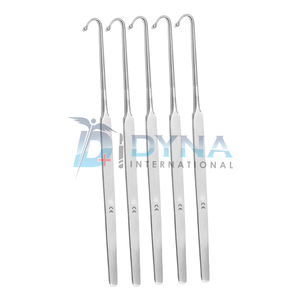 5 Piezas de Ganchos de Snook de Punta Ciega Reutilizables de Acero Inoxidable, Instrumentos Quirúrgicos Veterinarios para Útero y Ovario de Animales Pequeños - Product Image 2