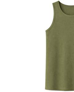 Débardeur Homme Vert Olive Sans Manches, Gilet de Sport Uni, T-shirt Musculaire Athlétique, Tissu Doux Extensible Respirant, Vente en Gros Fabricant - Product Image 3