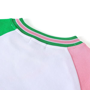 Sudadera de Chenilla Rosa Alpha Phi Alpha 1908, Sudadera con Bolsillo de Chenilla NUPE, Cuello Redondo Premium, Ropa Griega del Proveedor - Product Image 3