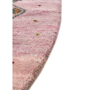 Alfombra de Lana y Seda de Bambú Anudada a Mano con Diseño Geométrico Rosa y Morado Freedom Manchaha para Sala de Estar, Pasillo, Modelo Les-2394 - Product Image 4