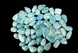 Cabochon de Larimar naturel pierre précieuse polie en vrac 10mm à 30mm pierre bleue pour la fabrication de bijoux - Product Image 5