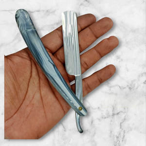 Maquinilla de afeitar para peluquería con cuchillas afiladas de acero inoxidable herramienta de aseo de precisión profesional - Product Image 3