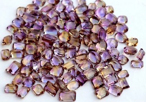 Piedra Preciosa de Ametrino 100% Natural de Calidad AA, Forma Cuadrada, Certificada por Terceros, Piedra Suelta Tallada, Minas Gerais, para Joyería - Product Image 2