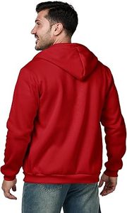 Hombres Ropa de invierno Sudaderas con capucha casuales Sudaderas con capucha de color sólido Ropa de moda Sudaderas con capucha ajustadas para hombres - Product Image 5
