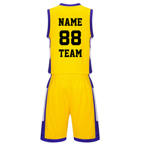 Ropa de entrenamiento deportivo de tela transpirable de alta calidad, uniformes de baloncesto por sublimación personalizados, ropa deportiva para niños, incluye conjuntos de pantalones cortos - Product Image 2
