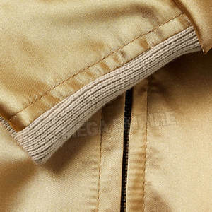 Custom High Street Style Satin Varsity Jacket Tallas grandes Logotipo frontal Cierre de cremallera para el invierno-OEM/ODM ¡Bienvenido! - Product Image 6