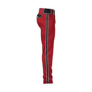 Baseball Pull Up Pant OEM Service Custom Design Baseball Pull Up Pant For Best Selling - Product Image 5