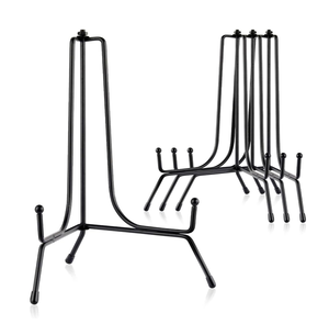 Nouvel arrivage de support de plaque en laiton comptoir décoratif maison table de noël centre de table décoration support de plaque rustique - Product Image 2