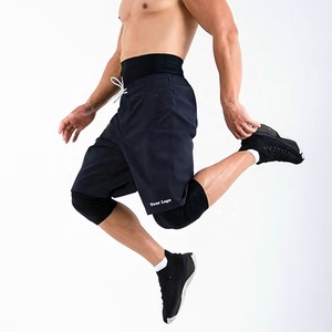 Shorts de course couleur unie Awrah respirants pour hommes – Nouveau style - Product Image 5
