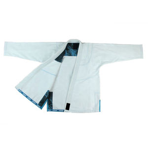 Kimono de Jiu Jitsu Resistente y Personalizable, Uniforme de BJJ, 340g, Tejido de Perlas Reforzado, Algodón Transpirable, Duradero y Profesional - Product Image 4