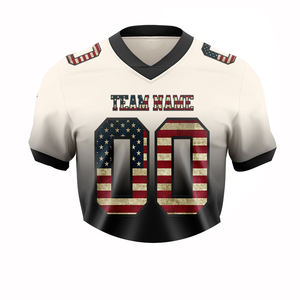 Camiseta de fútbol de excelente calidad para hombre, camiseta de malla de ejercicio de fútbol americano transpirable con estampado DGT para adultos - Product Image 3