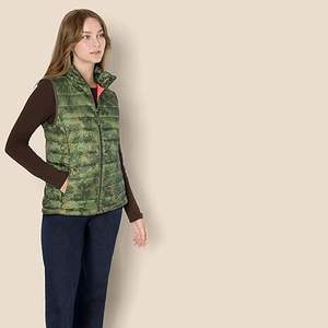 Venta Directa de Fábrica, Chaleco Acolchado con Cierre y Cuello en V, Personalizable, Transpirable, de Alta Calidad, para Hombre, Invierno, Casual - Product Image 1