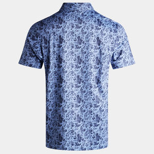 Polo coupe ajustée de haute qualité pour homme T-shirt de golf respirant taille personnalisée Polo Premium à sublimation personnalisable - Product Image 2