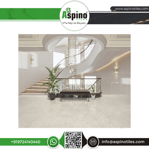 Oferta imperdible Moderno 1200x1800mm Azulejos de porcelana esmaltada digital de alto brillo Antideslizante 9mm de espesor Piso de lujo Sala de estar - Product Image 5