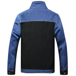 Chaqueta de Mezclilla Casual de Invierno para Hombre, con Logotipo Personalizado, Cuello Alto, Alta Calidad, el Mejor Diseño, Transpirable y de Secado Rápido - Product Image 2