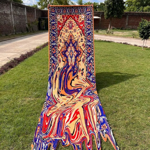 Alfombras de Lana Fina 100% Hechas a Mano de Melting Persia, Alfombras Tufted de Moda para Decoración de Habitaciones Infantiles, Alfombras Personalizables para el Hogar - Product Image 4