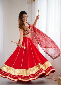 Featuring Our <b>Own</b> Real <b>Modeling</b> Lehenga Choli Modern Boutique Statement Piece Reversible All Seasons - Product Image 3