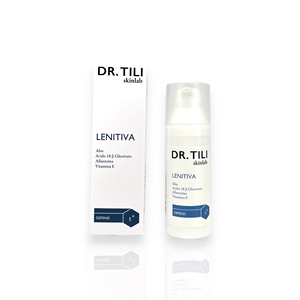 Crema Facial Calmante con Aloe Vera Dr. Tili Skinlab Lenitiva 50ml, Fórmula Defend para Piel Sensible, Sin Gluten y Probada para el Níquel - Product Image 1