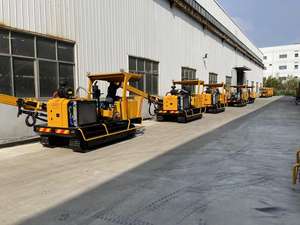 עם מנוע דיזל 70KW תורן גבוה 6 מטר לבניית מפעל PV, Hengxing HXR5 מסלול הידראולי מכונת ריסוק סולארית נהג ערימה - Product Image 6