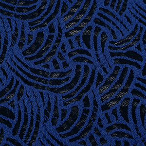 [C2 Textile] Encaje Coreano con Borde Decorativo, Tela de Encaje Moderna con Patrón de Rayas Texturizadas, Mezcla de Nailon para Prendas y Decoración - Product Image 3