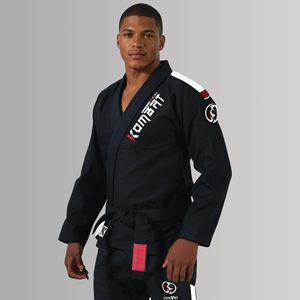 Kimono BJJ léger durable personnalisé brésilien Jiu Jitsu Gi, uniforme d'arts martiaux, combinaison de grappin, compétition d'entraînement unisexe - Product Image 1
