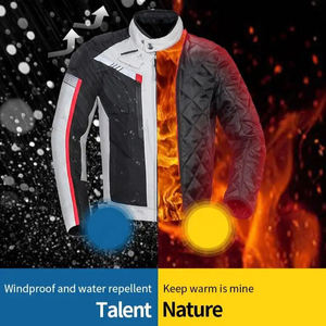 Costume en cuir Cordura confortable et respirant pour hommes Veste à manches longues coupe-vent de haute qualité Vestes Cordura - Product Image 2