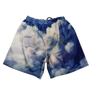 Shorts en maille personnalisés avec logo, style nouveau, shorts en maille de nylon, shorts de sport pour hommes - Product Image 2