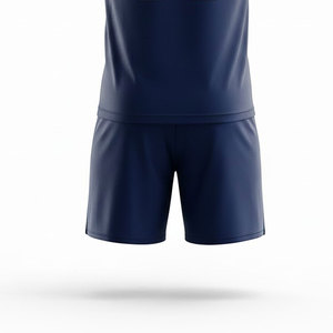 Camiseta de Fútbol Vibrante, Sólida, Transpirable y de Secado Rápido con Paneles de Ventilación Laterales con Ribete en Contraste para una Refrigeración Superior en Juegos Intensos - Product Image 5