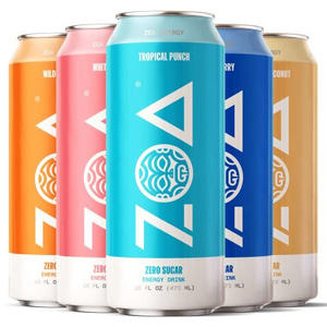 Bebida Zoa Zero Carbonate baja en carbohidratos sin azúcar, suministro rápido, empaquetado a granel a buen precio - Product Image 5