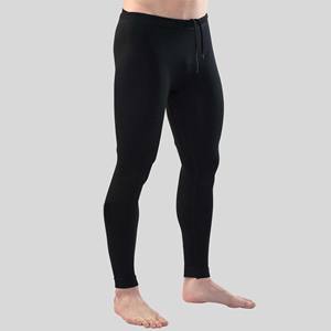 Leggings de yoga confortables et de haute qualité pour hommes, à carreaux noirs, pour adultes, garçons, entraînements de gym, taille élastique, 100% polyester - Product Image 4