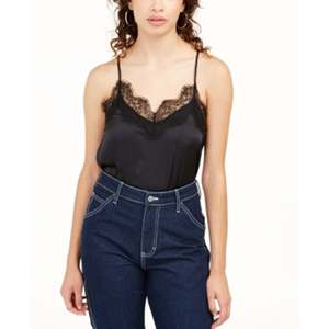 Canotta Nera Senza Cuciture con Bordo in Pizzo per Ragazze Love Fire, Taglia Grande, Stile Casual Lavorato a Maglia - Product Image 1
