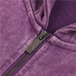 Venta al por mayor de diseño personalizado ácido lavado sudaderas con capucha para las mujeres nueva llegada gran oferta ácido lavado sudaderas con capucha - Product Image 3