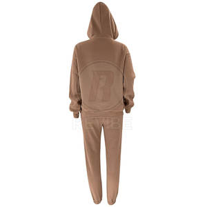 Chándal de Invierno de Primera Calidad para Mujer, Diseño de Dos Piezas, Chándal de Manga Larga Personalizable para Mujer - Product Image 6