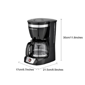 Electric Filter <b>Coffee</b> Maker 12 Cups, Glass Carafe, <b>Automatic</b> Keep Warm, Large Capacity <b>Coffee</b> <b>Machine</b> for Home and Office - Product Image 6