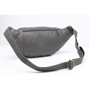 Riñonera de cuero genuino Premium para hombre, riñonera de cuero de moda informal para viajes al aire libre con correa ajustable - Product Image 2