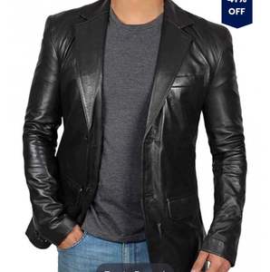 Chaqueta de Cuero Vacuno Genuino para Hombre, Estilo Urbano, Personalizada, Invierno, Impermeable, Ecológica, Antibacteriana, de Pakistán - Product Image 4