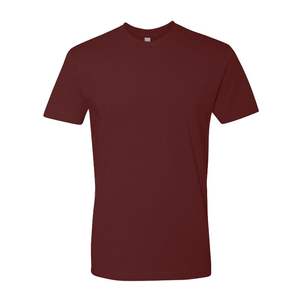 Round Neck Fitted Combed Cotton <b>T</b> <b>Shirts</b> Next Level Maroon Color <b>T</b> <b>Shirt</b> NEXT LEVEL Fitted 3600 <b>T</b> <b>Shirt</b> - Product Image 3