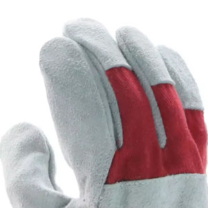 Gants de sécurité en cuir fendu de vache robuste Gants de travail de protection des mains imperméables Gants de travail de construction de bâtiments - Product Image 4