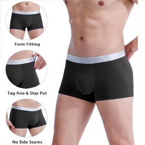 Nueva ropa interior para hombre Algodón Spandex Estampado colorido Hombres Boxer Breve Personalizar Boxer Shorts Calzoncillos Proveedor Fábrica - Product Image 1