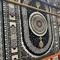 Meilleurs tapis turcs Heat Set, style oriental vintage moderne, 100% polyester, imprimé animal, 5 pièces, fabriqués à la machine, pour salon, salle de bain, voiture