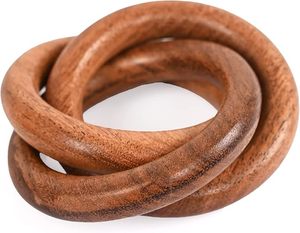 Servilleteros decorativos para esposas, servilleteros, decoración de mesa para bodas y fiestas con madera, Navidad y reuniones familiares - Product Image 6