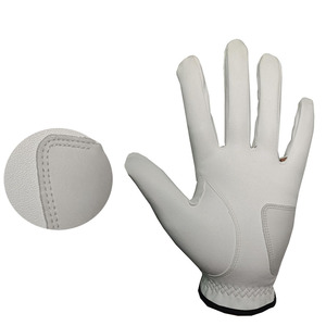 Guantes de golf de cuero de tendencia superior Producto transpirable duradero Guantes de golf de hombre de tacto ultra suave de la mejor calidad para adultos - Product Image 2