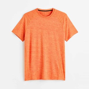 T-shirt à col rond surdimensionné pour homme 240 GSM Jersey de coton lourd à séchage rapide avec épaules tombantes et motif imprimé - Product Image 5