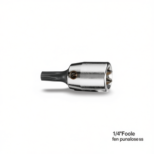 Chiave a croce cromata da 1/4 di pollice con inserti lucidati per viti Pentalobe - Product Image 2