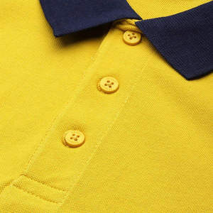 เสื้อโปโลผู้ชายสีพื้นคุณภาพสูง ผ้าฝ้าย 100% สำหรับธุรกิจกอล์ฟ  พร้อมปักโลโก้ตามสั่ง กำลังเป็นที่นิยม - Product Image 5