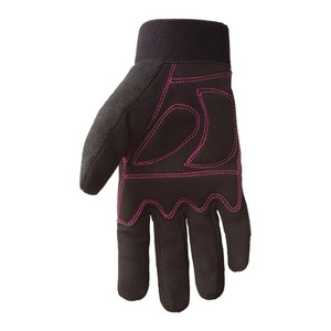 Olson Deepak ถุงมือหนังวัวสำหรับผู้ชายผู้หญิง, ถุงมือนิรภัยสำหรับใส่ทำงานทนทานสำหรับคนขับมอเตอร์ไซค์ทั่วไป - Product Image 6