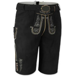 Lederhosen bávaro de alta calidad para hombres Lederhosen bávaro personalizado Cuero alemán auténtico - Product Image 1