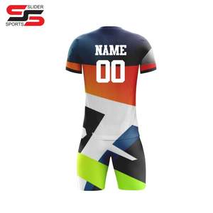 2025 dernier ensemble de maillots de football de haute qualité 100% Polyester Club équipe porter uniforme prix inférieur uniforme de football - Product Image 6