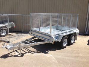 Nouvelle remorque galvanisée en gros 10x6, caisse de transport galvanisée et remorques pour bétail/stockage avec une charge utile de 1001-2000 kg, fabriquées en Alaska - Product Image 5