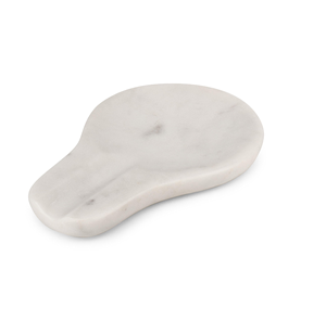 หินหินอ่อนสีขาวธรรมชาติสำหรับตกแต่งงานแต่งงานงานปาร์ตี้ออกแบบชิ้นส่วนสำหรับเครื่องมือและอุปกรณ์ที่วางช้อน - Product Image 4